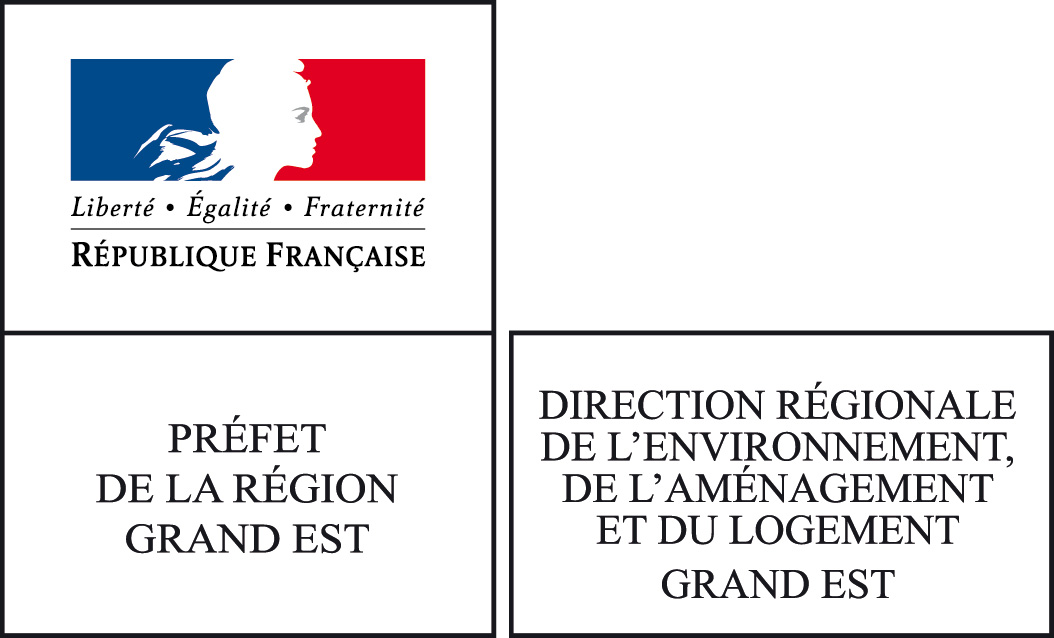 Logo de la Direction régionale de l'environnement, de l'aménagement et du Logement